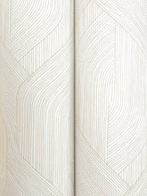Load image into Gallery viewer, Infinity Wide Width Wallpaper - Cream wallpaper detail
