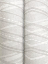 Load image into Gallery viewer, Focal Point Wide Width Wallpaper - Light Grey wallpaper detail