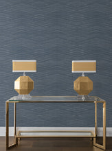 Load image into Gallery viewer, Focal Point Wide Width Wallpaper - Blue room setting
