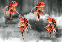 Load image into Gallery viewer, KOI FISH ART
