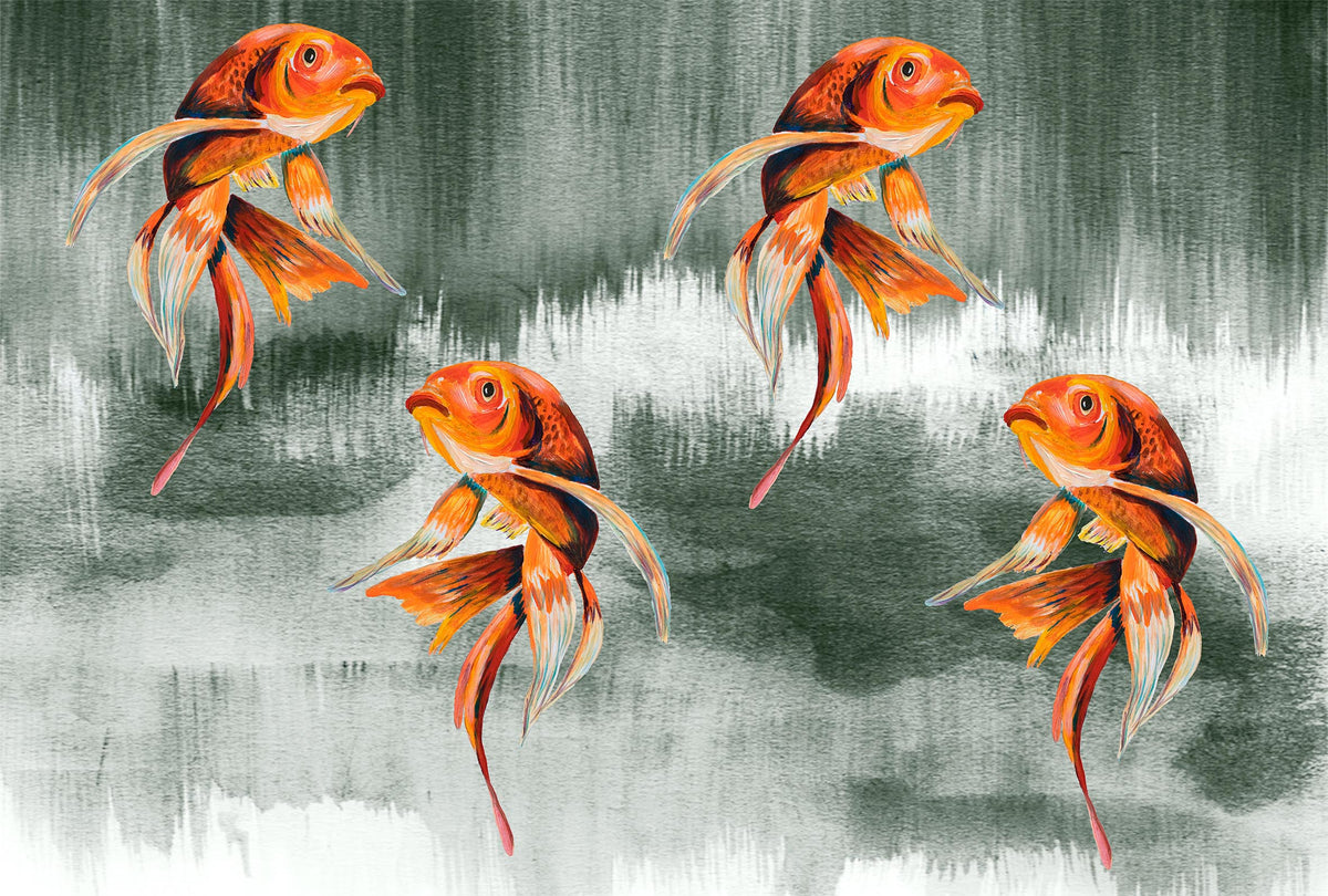 KOI FISH ART