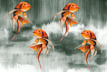 Load image into Gallery viewer, KOI FISH ART