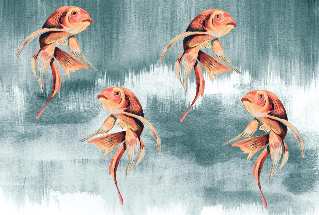 KOI FISH ART