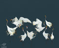 JAPANESE CRANE DANCE
