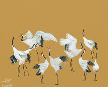 Load image into Gallery viewer, JAPANESE CRANE DANCE