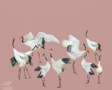 Load image into Gallery viewer, JAPANESE CRANE DANCE