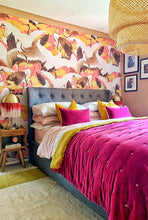 Load image into Gallery viewer, Bedroom Wallpaper • Cranes Wallpaper • Bird Wallpaper • Milton &amp; King USA