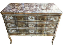 Load image into Gallery viewer, Louis XV antique chest with marble top