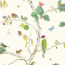 Load image into Gallery viewer, Woodland Chorus Wallpaper by Sanderson - Botanical/Multi