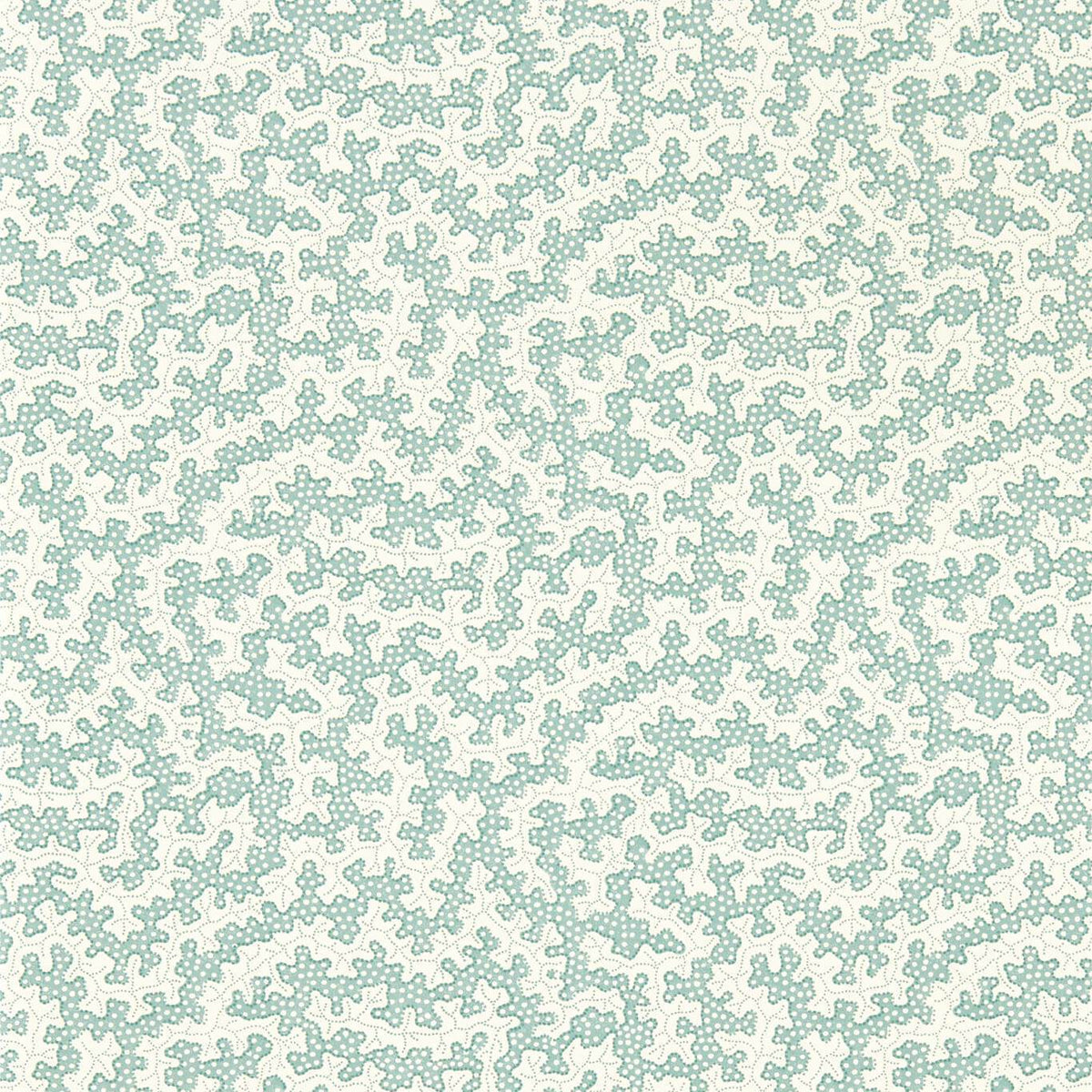 Truffle Wallpaper by Sanderson - Blue Clay