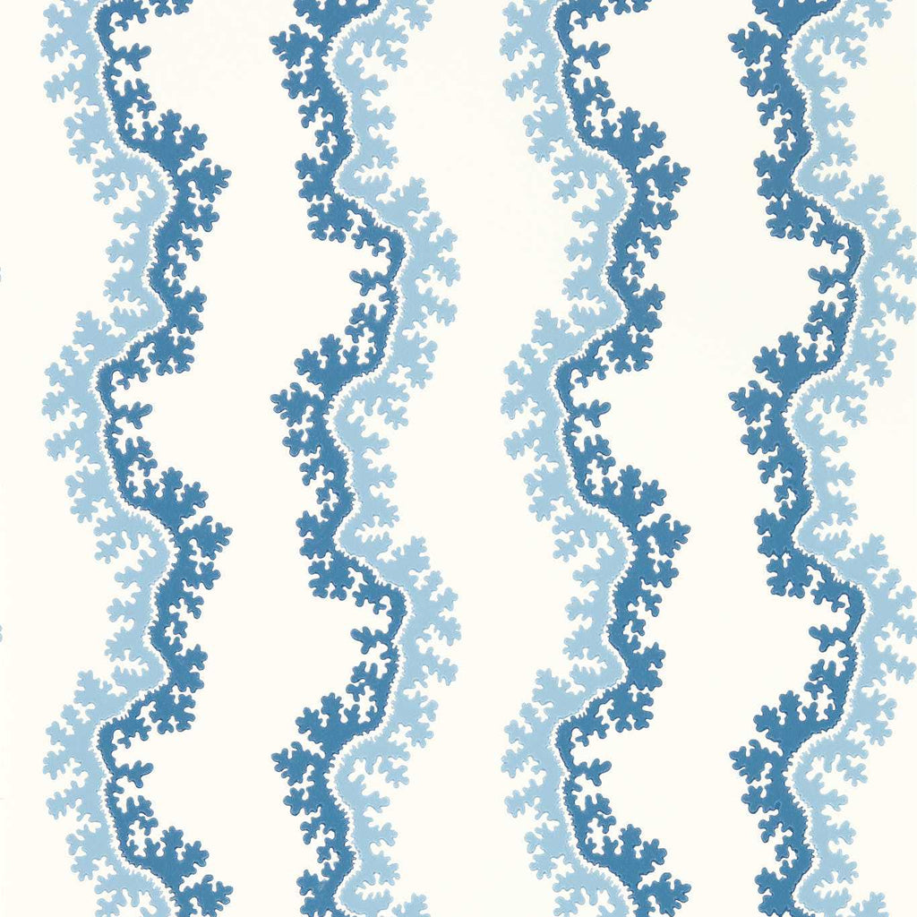 Oxbow Wallpaper by Sanderson - Indigo