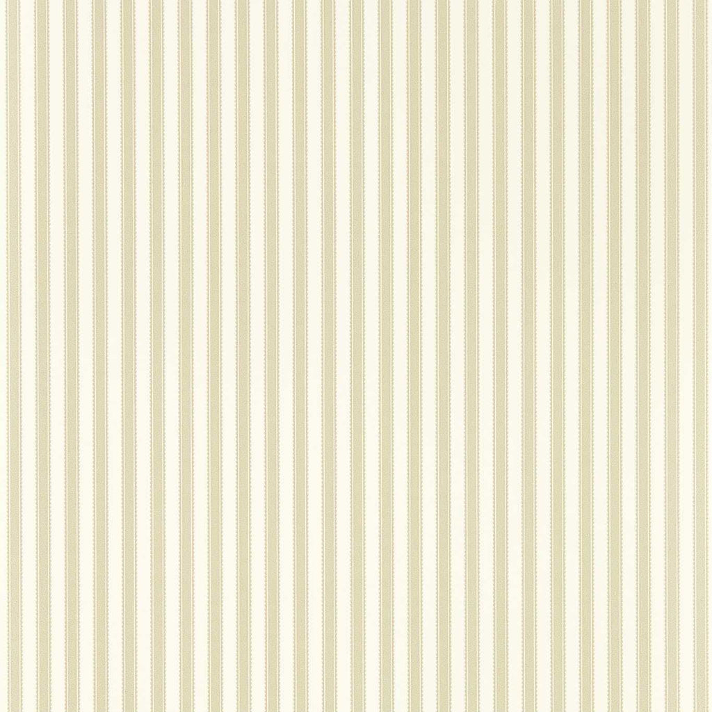 Pinetum Stripe Wallpaper by Sanderson - Flax