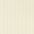 Pinetum Stripe Wallpaper by Sanderson - Flax