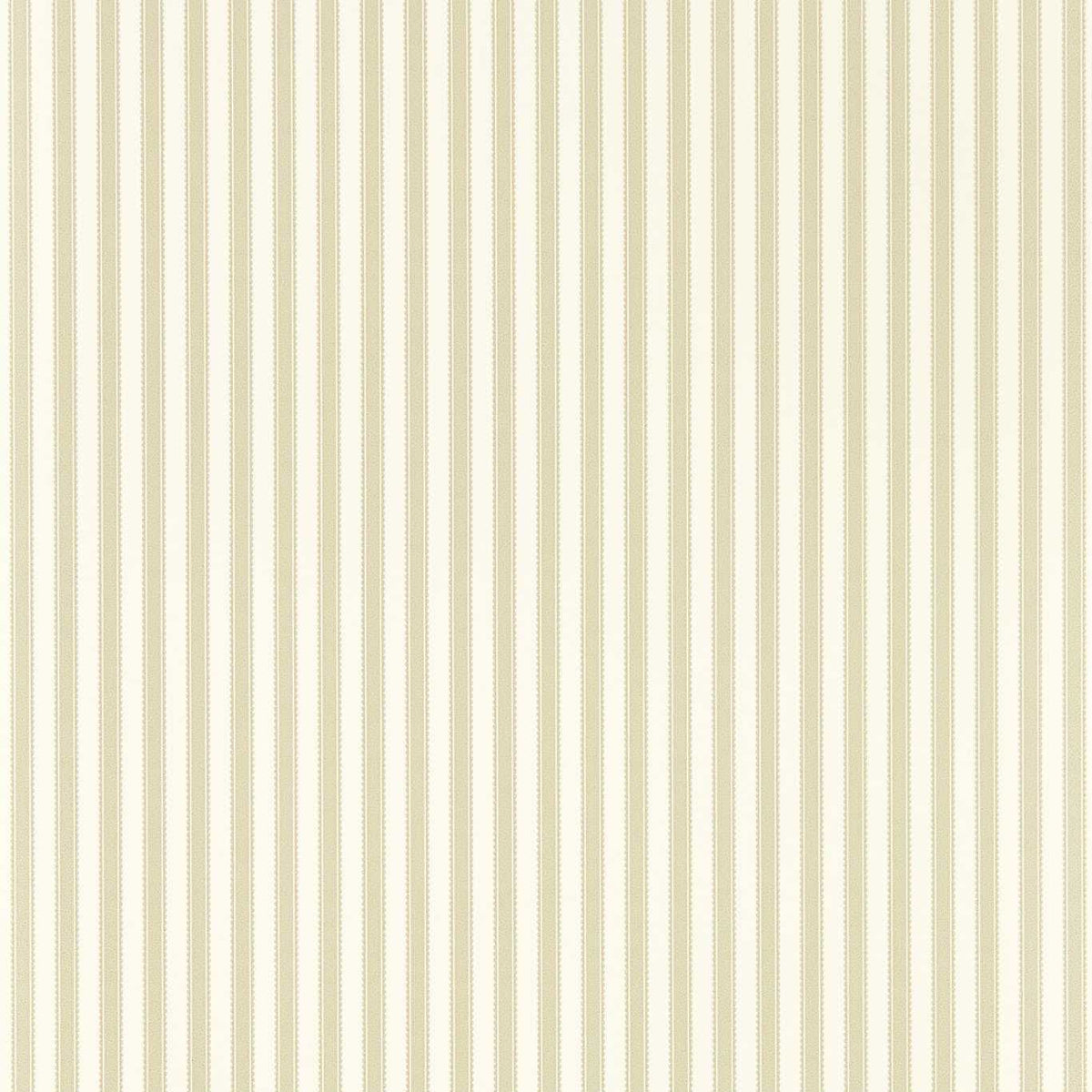 Pinetum Stripe Wallpaper by Sanderson - Flax