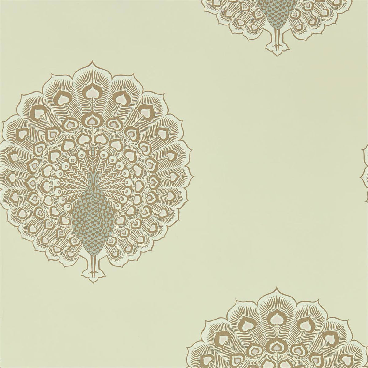 Kalapi Wallpaper by Sanderson - Parchment