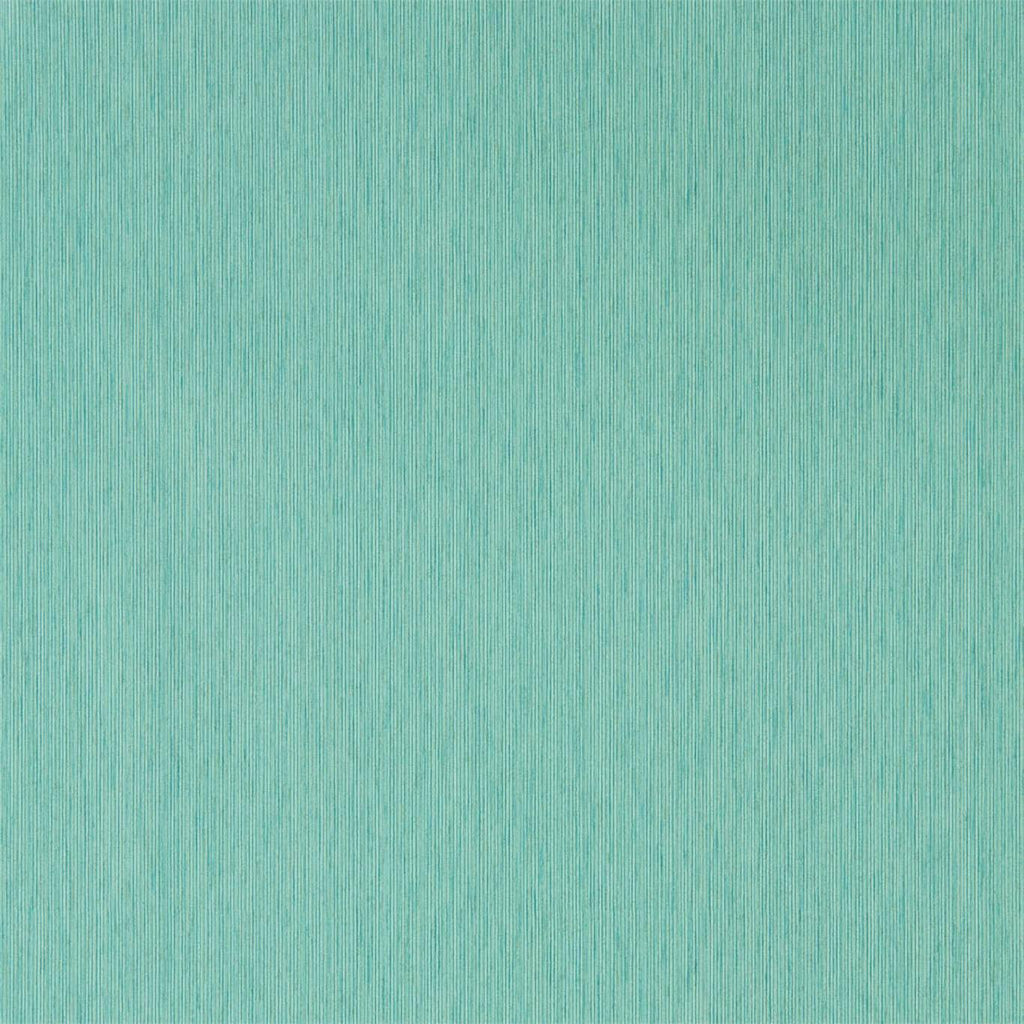 Caspian Strie Wallpaper by Sanderson - Teal