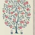 Anaar Tree Wallpaper by Sanderson - Annato/Blueberry