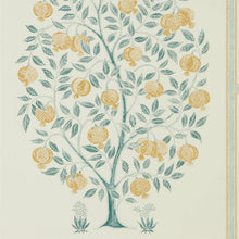Load image into Gallery viewer, Anaar Tree Wallpaper by Sanderson - English Grey/Woad