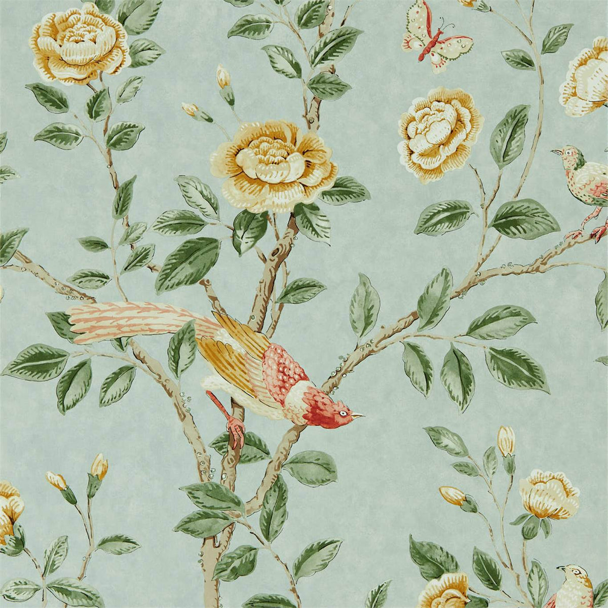 Andhara Wallpaper by Sanderson lifestyle room scene