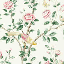 Load image into Gallery viewer, Andhara Wallpaper by Sanderson - Rose/Cream
