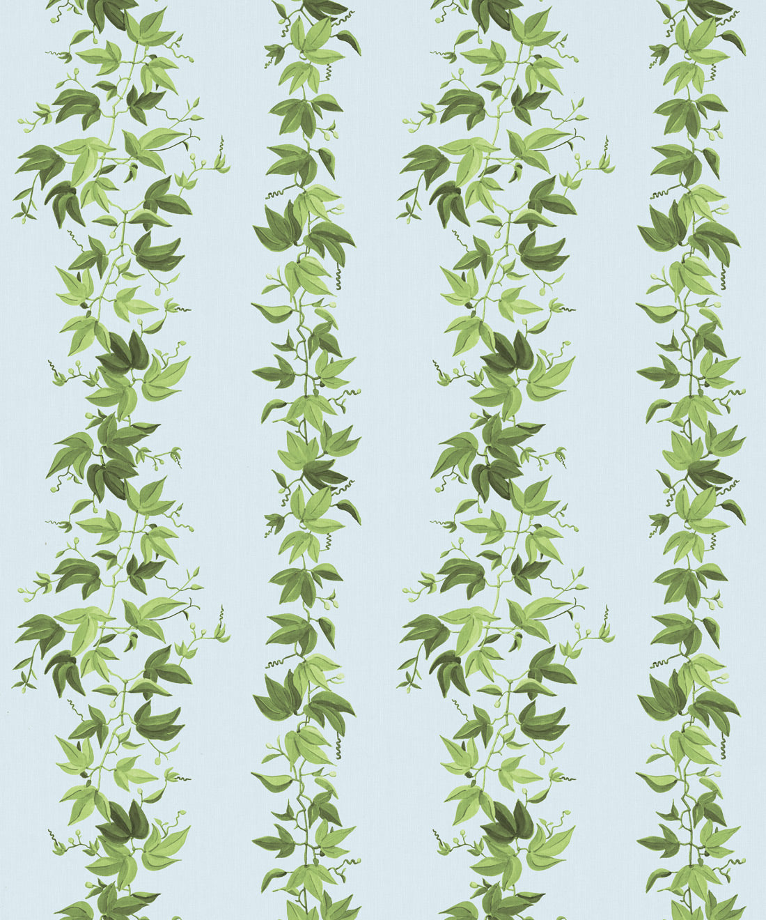 Bon Vivant Collection by Diane Bergeron - Antibes Decorative Textile Wallpaper - Colourway: Duck Egg - Swatch