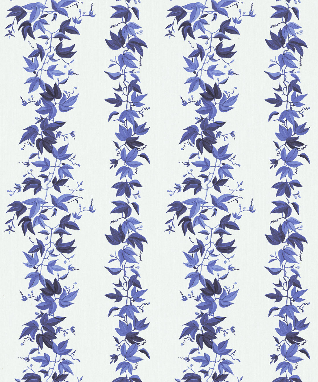 Bon Vivant Collection by Diane Bergeron - Antibes Decorative Textile Wallpaper - Colourway: Midnight - Swatch