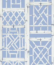 Load image into Gallery viewer, Bon Vivant Collection by Diane Bergeron - Briland Decorative Textile Wallpaper - Colourway: Sky - Swatch