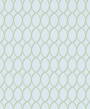 Load image into Gallery viewer, Bon Vivant Collection by Diane Bergeron - Chloe Decorative Textile Wallpaper - Colourway: Duck Egg - Swatch