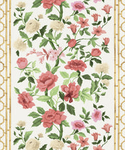 Load image into Gallery viewer, Bon Vivant Collection by Diane Bergeron - Edith Decorative Textile Wallpaper - Colourway: Coral - Swatch