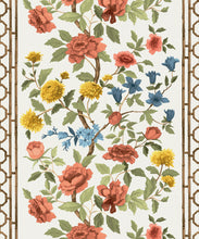 Load image into Gallery viewer, Bon Vivant Collection by Diane Bergeron - Edith Decorative Textile Wallpaper - Colourway: Terracotta - Swatch