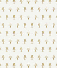 Load image into Gallery viewer, Bon Vivant Collection by Diane Bergeron - June Decorative Textile Wallpaper - Colourway: Camel - Swatch