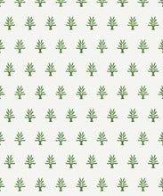 Load image into Gallery viewer, Bon Vivant Collection by Diane Bergeron - June Decorative Textile Wallpaper - Colourway: Moss - Swatch