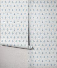 Load image into Gallery viewer, Bon Vivant Collection by Diane Bergeron - June Decorative Textile Wallpaper - Colourway: Powder - Roll