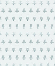 Load image into Gallery viewer, Bon Vivant Collection by Diane Bergeron - June Decorative Textile Wallpaper - Colourway: Sea Glass - Swatch