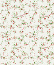 Load image into Gallery viewer, Bon Vivant Collection by Diane Bergeron - Libby Decorative Textile Wallpaper - Colourway: Cerise - Swatch