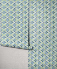 Load image into Gallery viewer, Bon Vivant Collection by Diane Bergeron - Mandalay Decorative Textile Wallpaper - Colourway: Moss - Roll