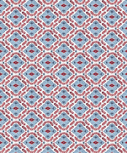 Load image into Gallery viewer, Bon Vivant Collection by Diane Bergeron - Mandalay Decorative Textile Wallpaper - Colourway: Raspberry - Swatch