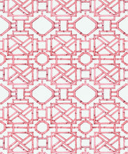 Load image into Gallery viewer, Bon Vivant Collection by Diane Bergeron - Mustique Decorative Textile Wallpaper - Colourway: Pink - Swatch