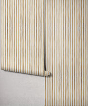 Load image into Gallery viewer, Bon Vivant Collection by Diane Bergeron - Nantucket Decorative Textile Wallpaper - Colourway: Camel - Roll