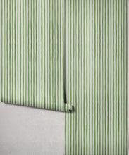 Load image into Gallery viewer, Bon Vivant Collection by Diane Bergeron - Nantucket Decorative Textile Wallpaper - Colourway: Moss - Roll