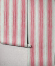 Load image into Gallery viewer, Bon Vivant Collection by Diane Bergeron - Nantucket Decorative Textile Wallpaper - Colourway: Pink - Roll