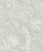 Load image into Gallery viewer, Tropicana Decorative Textile Wallpaper - Colorway: Beige- Woven Light Collection - Decorative Textile Wallcoverings