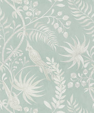 Load image into Gallery viewer, Tropicana Decorative Textile Wallpaper - Colorway: Sea Spray - Woven Light Collection - Decorative Textile Wallcoverings