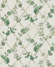 Load image into Gallery viewer, Petite Ivy Decorative Textile Wallpaper - Colorway: Irish Linen Cane - Woven Light Collection - Decorative Textile Wallcoverings