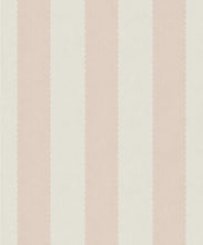 Load image into Gallery viewer, Scallop Stripe Decorative Textile Wallpaper - Colorway: Antique Rose - Woven Light Collection - Decorative Textile Wallcoverings