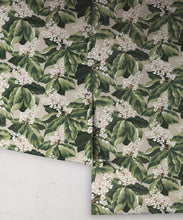Load image into Gallery viewer, Horse Chestnut Decorative Textile Wallpaper - Colorway: Forest - Fable Collection by M&amp;K Studios - Roll