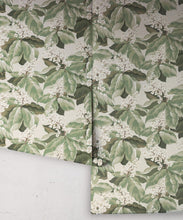 Load image into Gallery viewer, Horse Chestnut Decorative Textile Wallpaper - Colorway: Sage - Fable Collection by M&amp;K Studios - Roll