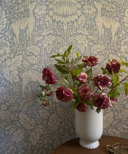 Load image into Gallery viewer, Richmond Wallpaper - Colorway: Cornflower - Fable Collection by M&amp;K Studios - Insitu