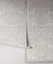 Load image into Gallery viewer, Richmond Wallpaper - Colorway: Dove - Fable Collection by M&amp;K Studios - Roll