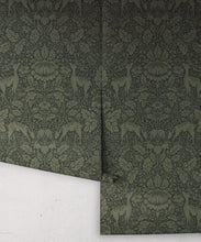 Load image into Gallery viewer, Richmond Wallpaper - Colorway: Forest - Fable Collection by M&amp;K Studios - Roll